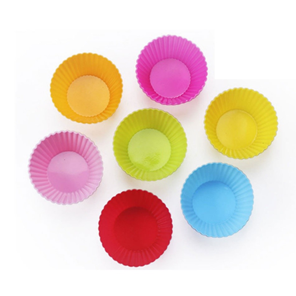 Many Kinds Silicone Cupcake Mold Cake Muffin Baking Bakeware Nonstick Silicone Hear Flower 硅胶蛋糕模具(2177L) - Image 13