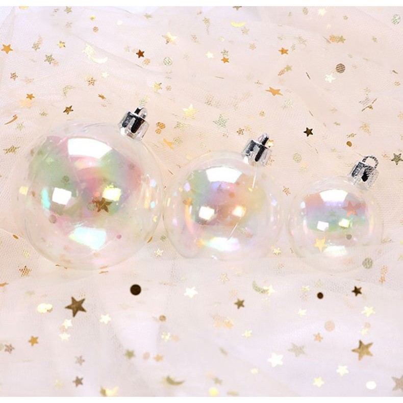 3pcs/set Bubble Ball Cake Decor Bowknot Transparent Ball Symphony Baking Dress Up Supply(1341L) - Image 6