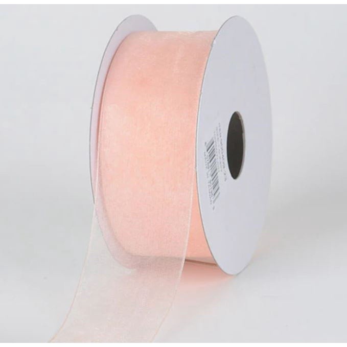 1Yard 4cm Sheer Chiffon Ribbon Organza Satin Ribbons For Gift Wrapping Bow Wedding Bouquets Party Decor Ribbon(2108L) - Image 6