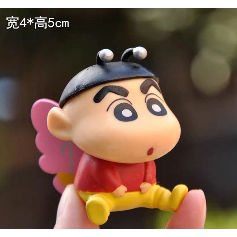 1pcs Crayon Shin-Chan Figures Shinnosuke Nohara Shinchan Cosplay Animals Bird Cat Dog Cow Rabbit Butterfly(964L) - Image 12
