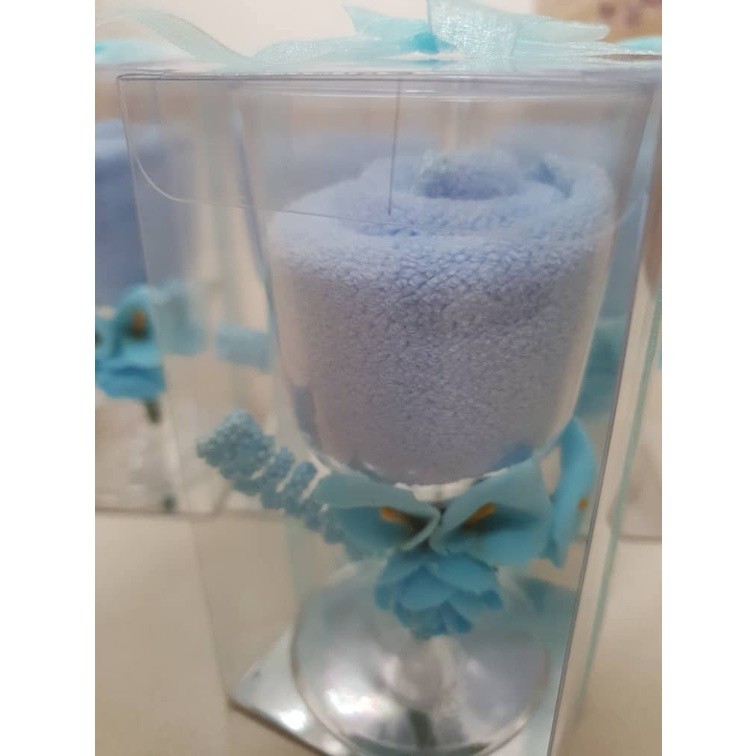 READY IN STOCK Goblet Towel 5 Colors Hand Towel Washcloth Wedding Party Gifts Drop Ship Support(230L) - Image 10