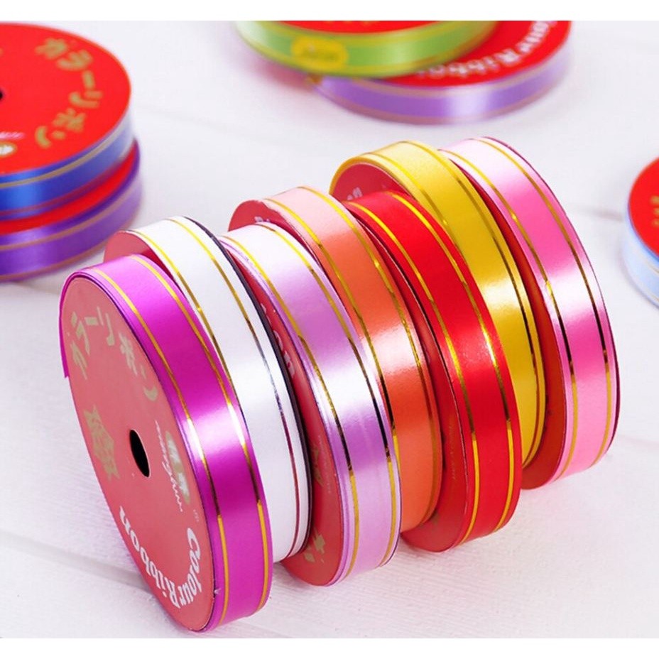 1.60cm 10m/roll Balloon Cable Ties Plastic Ribbon Wedding Decoration Gift Wrapping Colored Ribbon(719L)