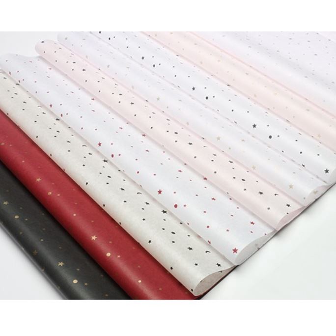2pcs/bag 50x70cm Gift Packaging Craft Tissue Paper Flower Wrapping Paper Paper Roll Wine Shirt Shoes Clothing(1583L) - Image 6
