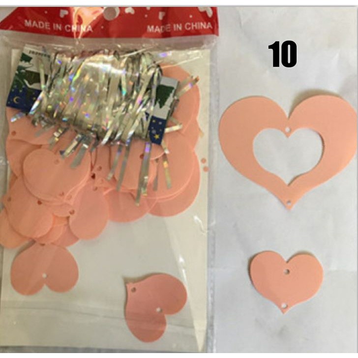 Laser balloon pendant decoration sequins love word stars rain silk ornaments birthday wedding room(177L) - Image 8