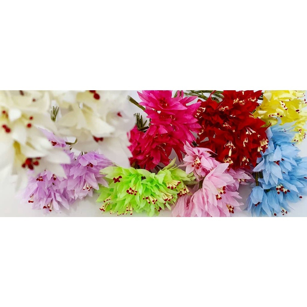 Artificial Flowers Fake Plant for Home Decor Wedding Decoration DIY Bridal Flower Wall Craft Garland Gift Accs(2165L) - Image 2