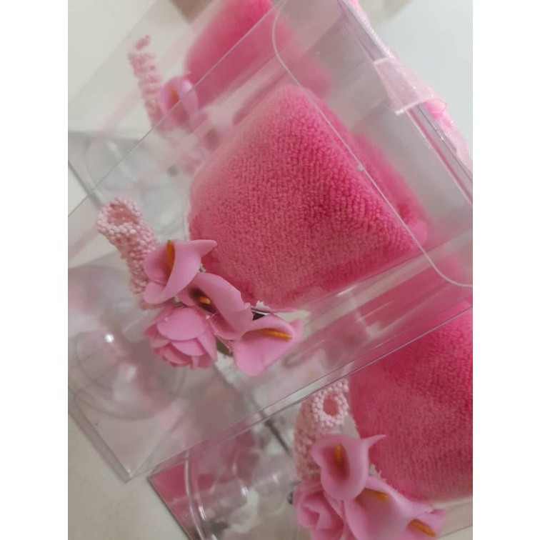 READY IN STOCK Goblet Towel 5 Colors Hand Towel Washcloth Wedding Party Gifts Drop Ship Support(230L) - Image 6