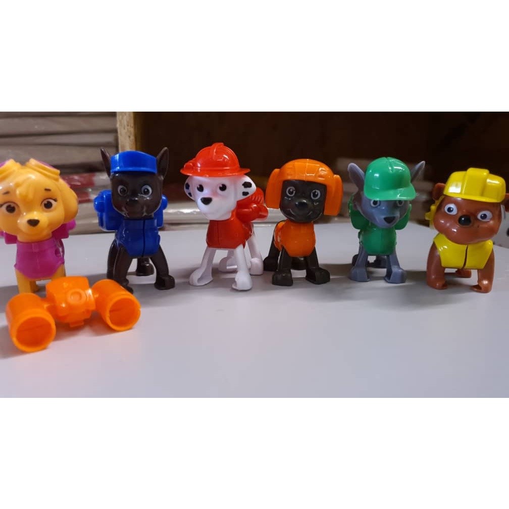 Hot Paw Patrol Toys Set Anime Figure Model Patrol Puppy Rocky Skye Zuma Rubble Marshall Kids Toys Birthday Gift(1043L) - Image 4