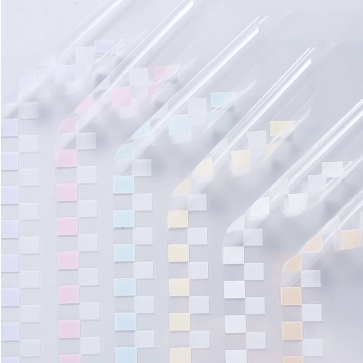 58*58cm Korean Waterproof Transparent Flower Wrapping Paper Florist Decorative DIY Gift Paper Flower Supplies(1610L) - Image 7