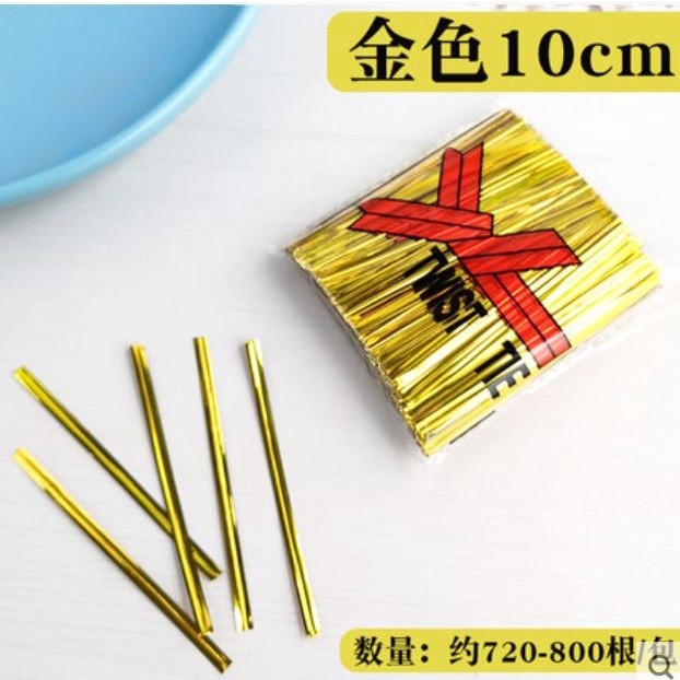 6/8/10cm Lucia crafts Twist Ties Packaging Rope Wire Belt For Food Bread Cookies Bakery Bags Seals 金属扎带包装袋扎条 (170L) - Image 16