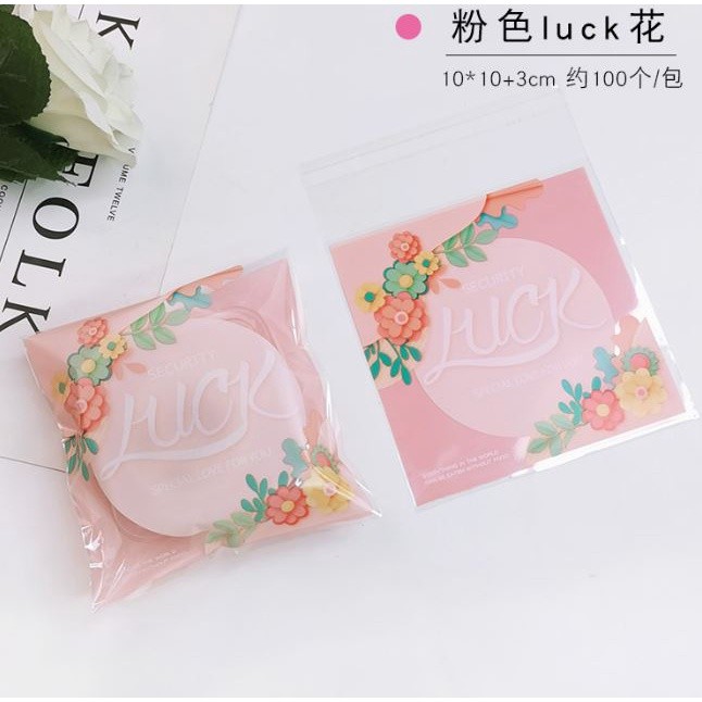 100Pcs 10x10cm Plastic Cartoon Animal Baking Packaging Biscuit Moon Cake Cookie Snack Food Self-Adhesive Candy(2090L) - Image 8