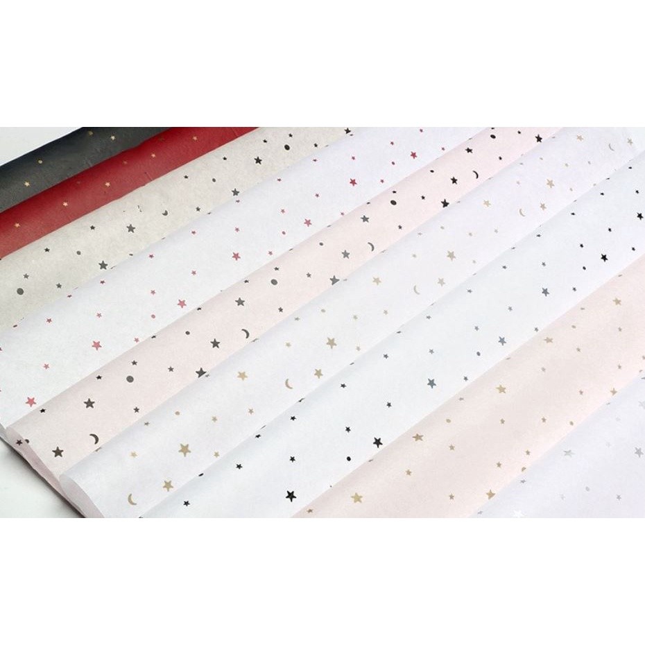2pcs/bag 50x70cm Gift Packaging Craft Tissue Paper Flower Wrapping Paper Paper Roll Wine Shirt Shoes Clothing(1583L) - Image 2