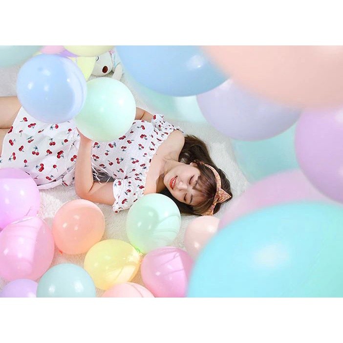 100pcs 10 inch macaroon color latex balloons birthday party decorations(211L) - Image 6