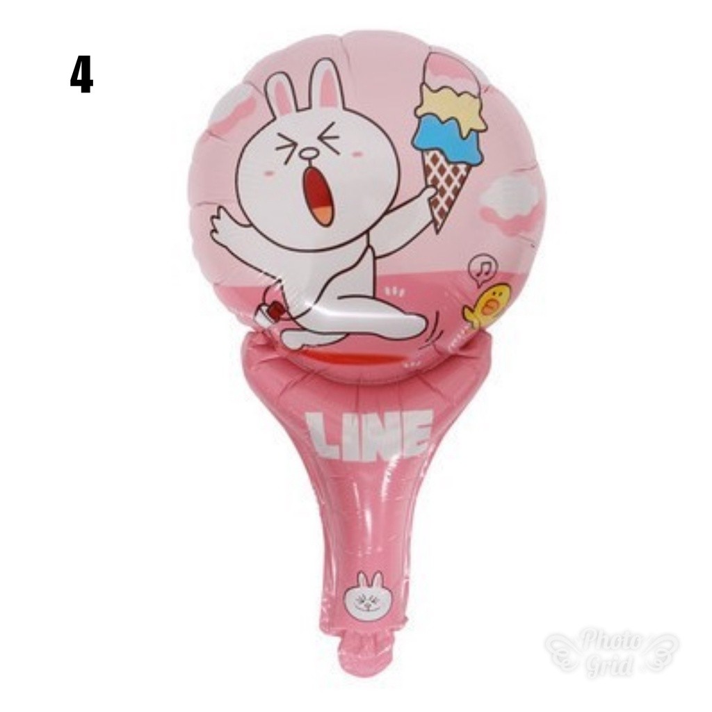 Cartoon Moana/ Princess Hand Sticks Foil Balloons Baby Birthday Wedding Party Decorations Air Globos Kids(295L) - Image 16