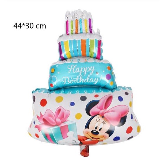 Mini Large Mickey Mouse Minnie Foil Balloons Kids Birthday Party Globos Birthday Baby Show Decorative Balloon(175L) - Image 3