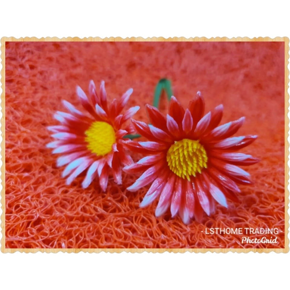 1pc Simulation plastic flower head chrysanthemum home flower arrangement decoration (2114L) - Image 6