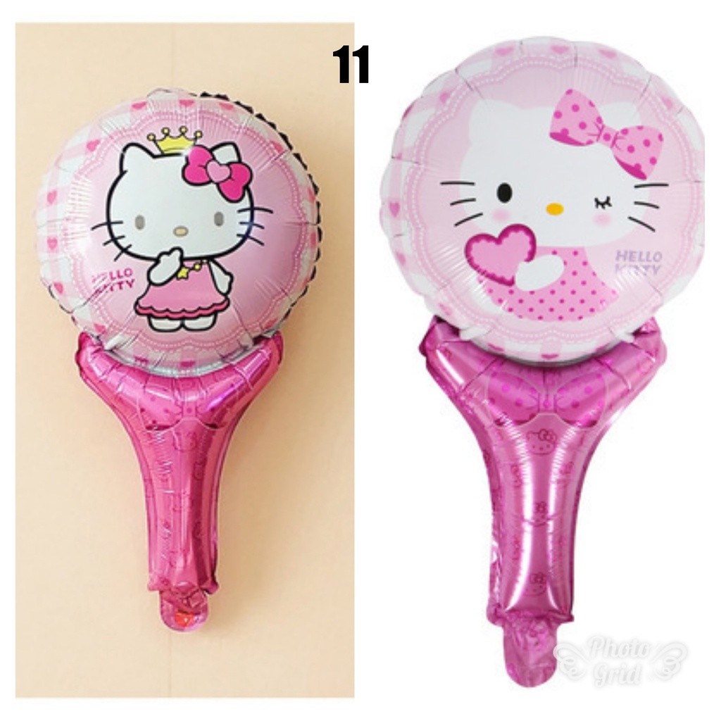 Cartoon Moana/ Princess Hand Sticks Foil Balloons Baby Birthday Wedding Party Decorations Air Globos Kids(295L) - Image 11