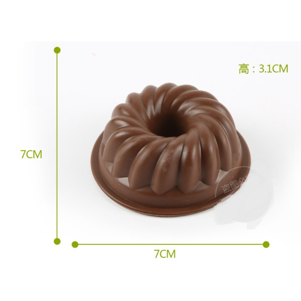 Many Kinds Silicone Cupcake Mold Cake Muffin Baking Bakeware Nonstick Silicone Hear Flower 硅胶蛋糕模具(2177L) - Image 10