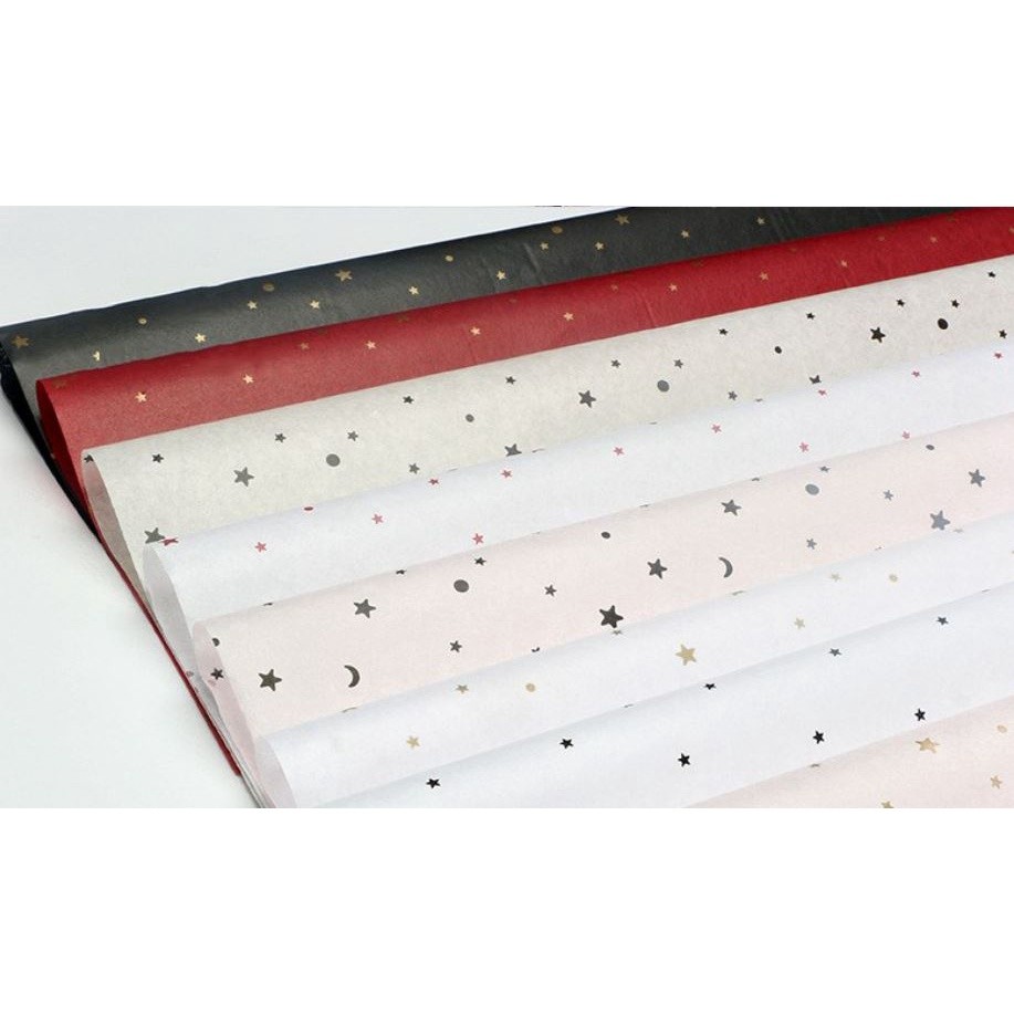 2pcs/bag 50x70cm Gift Packaging Craft Tissue Paper Flower Wrapping Paper Paper Roll Wine Shirt Shoes Clothing(1583L) - Image 3