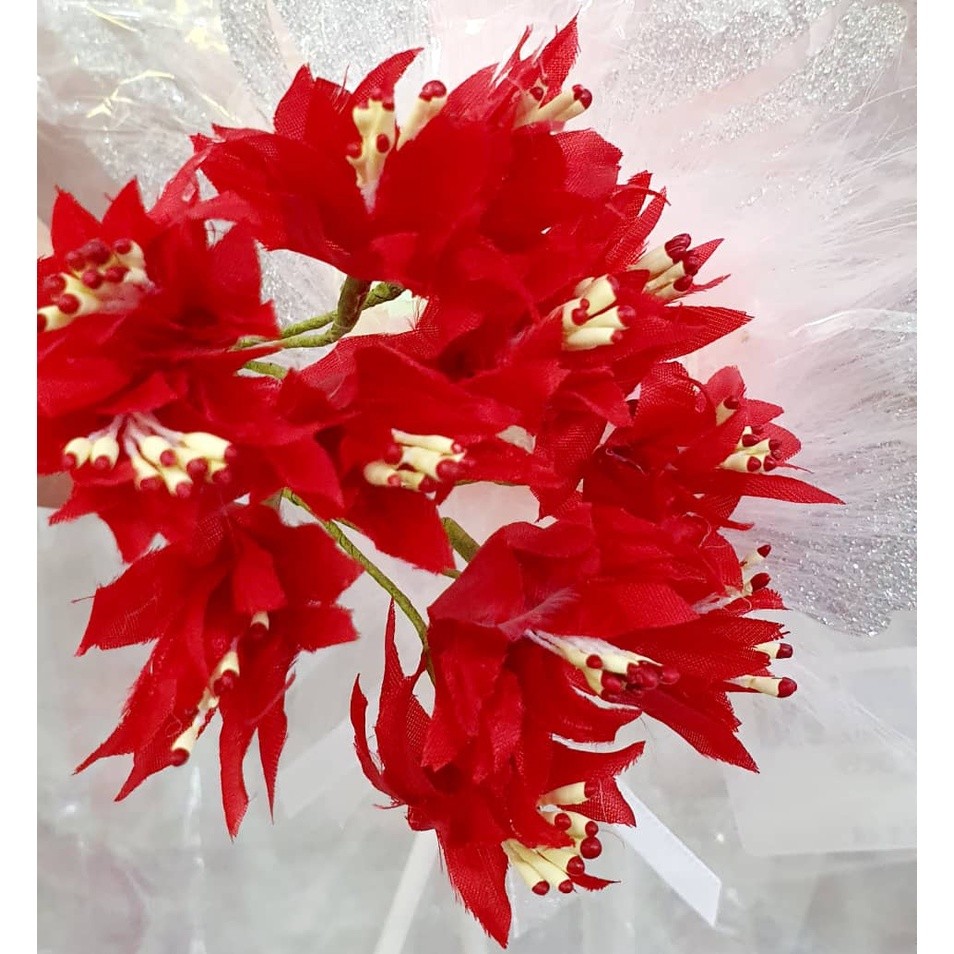 Artificial Flowers Fake Plant for Home Decor Wedding Decoration DIY Bridal Flower Wall Craft Garland Gift Accs(2165L) - Image 8