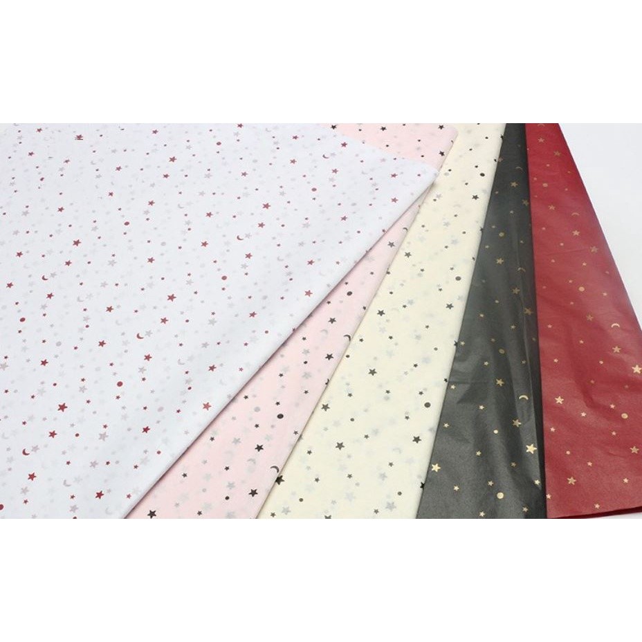2pcs/bag 50x70cm Gift Packaging Craft Tissue Paper Flower Wrapping Paper Paper Roll Wine Shirt Shoes Clothing(1583L) - Image 4