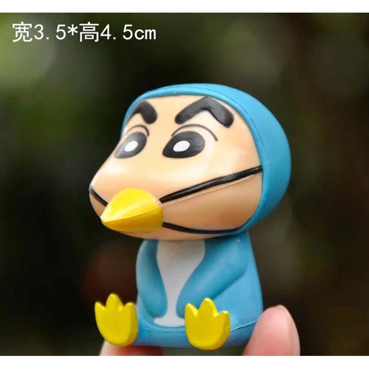 1pcs Crayon Shin-Chan Figures Shinnosuke Nohara Shinchan Cosplay Animals Bird Cat Dog Cow Rabbit Butterfly(964L) - Image 8