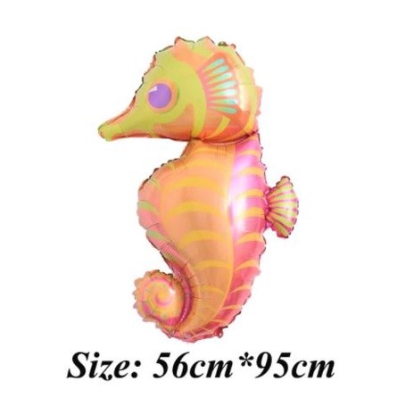Large Fish Balloons Foil Shark Octopus Balloon Sea World Globos Birthday Party Decorations Kids Inflatable Toys(1607L) - Image 6