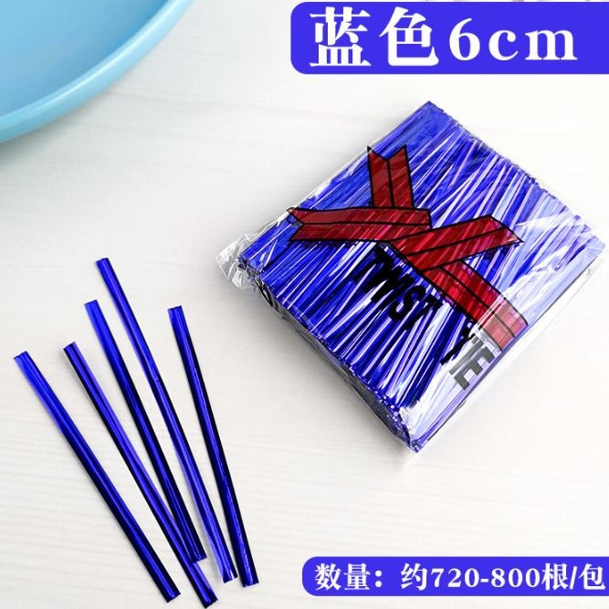 6/8/10cm Lucia crafts Twist Ties Packaging Rope Wire Belt For Food Bread Cookies Bakery Bags Seals 金属扎带包装袋扎条 (170L) - Image 18