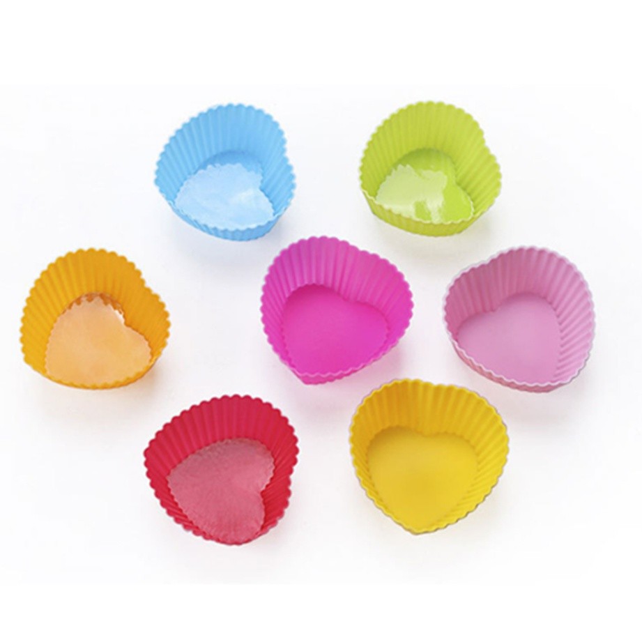 Many Kinds Silicone Cupcake Mold Cake Muffin Baking Bakeware Nonstick Silicone Hear Flower 硅胶蛋糕模具(2177L) - Image 11