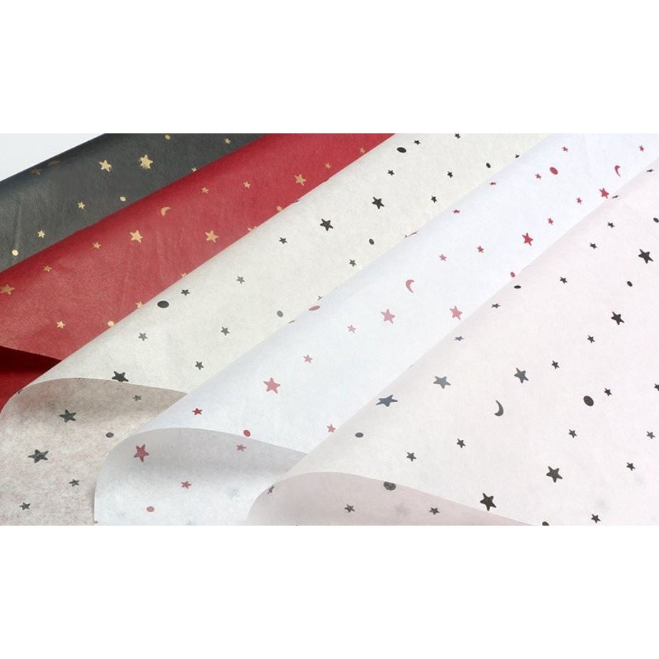 2pcs/bag 50x70cm Gift Packaging Craft Tissue Paper Flower Wrapping Paper Paper Roll Wine Shirt Shoes Clothing(1583L) - Image 5
