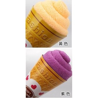 READY IN STOCK 1pc/lot Ice Cream Towel Soft Gift Towel birthday gift cake towel ice cream towel(185L) - Image 6
