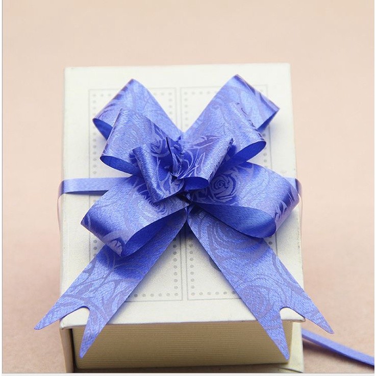 10pcs 12# Christmas Handmade DIY Pre Tied Satin Mini Ribbon (Rose) Gift Package Bow Wedding Crafts Accessories(227L) - Image 14