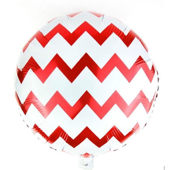 18inch Corrugated Dot Aluminum Balloon Wave Pattern Balloon Round Decoration Festival Party Supplies(212L) - Image 9