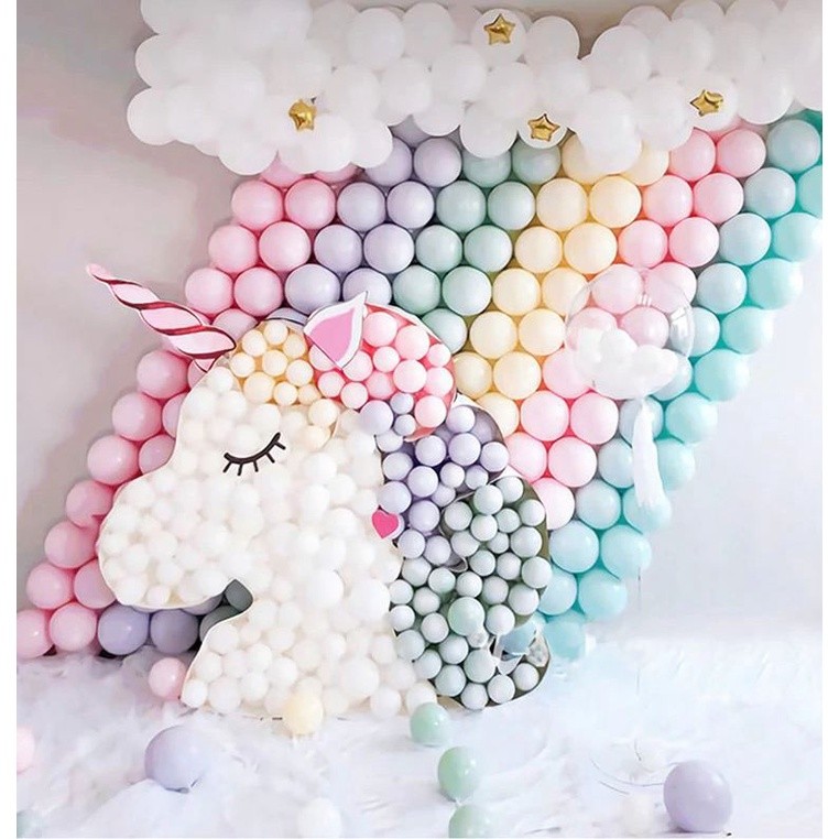 100pcs 10 inch macaroon color latex balloons birthday party decorations(211L) - Image 2