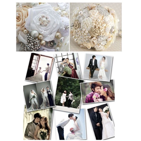1yard ABS Imitation Pearl SAKURA Chain Trim for Jewelry Making Accessories Line Cord Thread DIY Wedding Decor (2089L) - Image 5