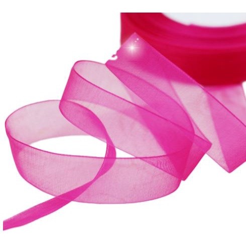 2.5cm 45m Chiffon Organza Ribbon Colorful Tape Satin Ribbons for DIY Handmade Crafts Gift Packaging Wedding Decor(2216L) - Image 10
