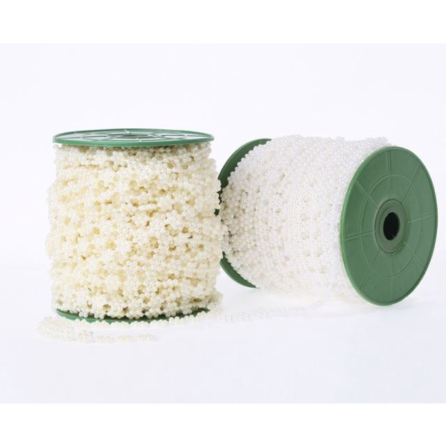 1yard ABS Imitation Pearl SAKURA Chain Trim for Jewelry Making Accessories Line Cord Thread DIY Wedding Decor (2089L)