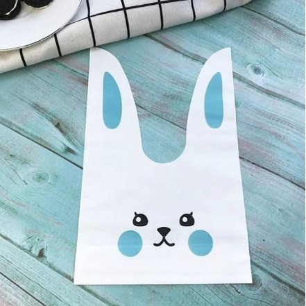 50pcs 22x13.5cm Cute Bunny Cookies Bags Candy Food Biscuit Packaging Soft Bag Candy Gift Bags Birthday Baby(149L) - Image 11