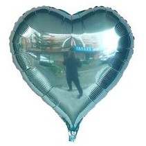 24inch Heart Shape Aluminum Inflatable Foil Balloons for Birthday Wedding Party Decorations(214L) - Image 7
