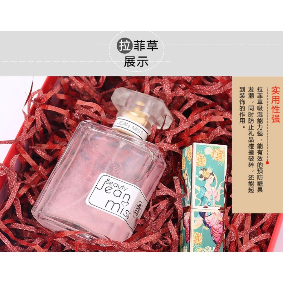 20g/bag Glitter Blush Shredded Tissue Paper Confetti Gift Box Basket Filler for Birthday Wedding Party Favor(1086L) - Image 4