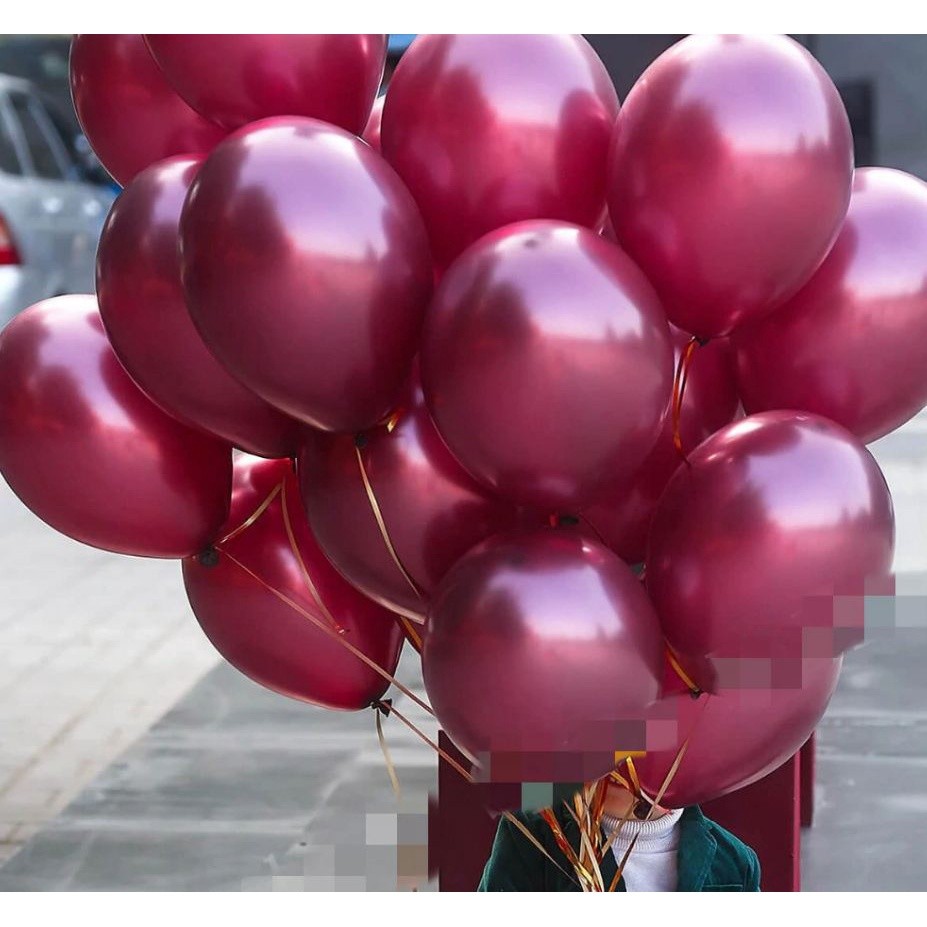 100pcs 10inch 4.5g Glossy Metal Pearl Latex Balloon Helium balloon Wedding Birthday Party decoration(599) - Image 14