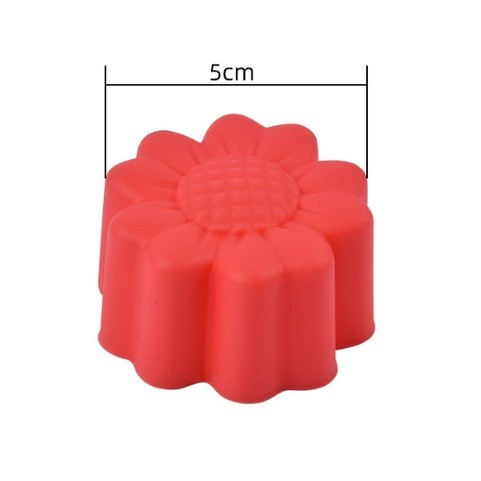 Many Kinds Silicone Cupcake Mold Cake Muffin Baking Bakeware Nonstick Silicone Hear Flower 硅胶蛋糕模具(2177L) - Image 15