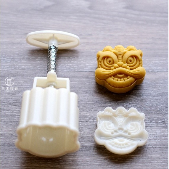 25g/75g 3D Mooncake Mold National Tide Style Lion Patterns comal para tortillas Molds Press Cookie Mould 醒狮月饼模具(2202L) - Image 11