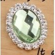 Vintage oval pearl-encrusted rhinestones Glass drill disk drill buckles Manual DIY hair accessories(339L) - Image 11