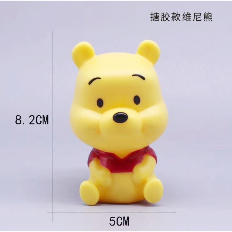 Disney Cartoon Winnie the Pooh Tigger Piglet Pig Action Figures Toys Decoration Cake Decoration(955L) - Image 6