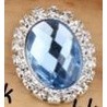 Vintage oval pearl-encrusted rhinestones Glass drill disk drill buckles Manual DIY hair accessories(339L) - Image 9