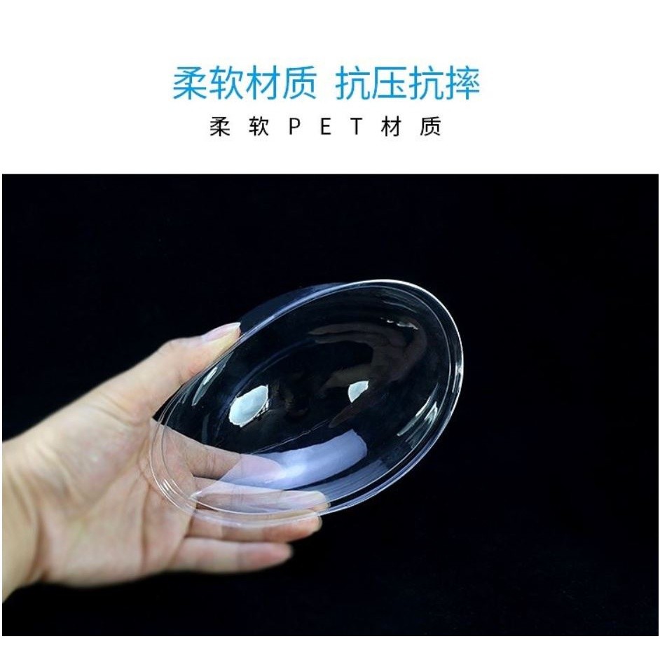 10/14/16mm Transparent Open Plastic Clear Gift Present Box Decoration Plastic Cake Container Portable Mousse Ball(1098L) - Image 8