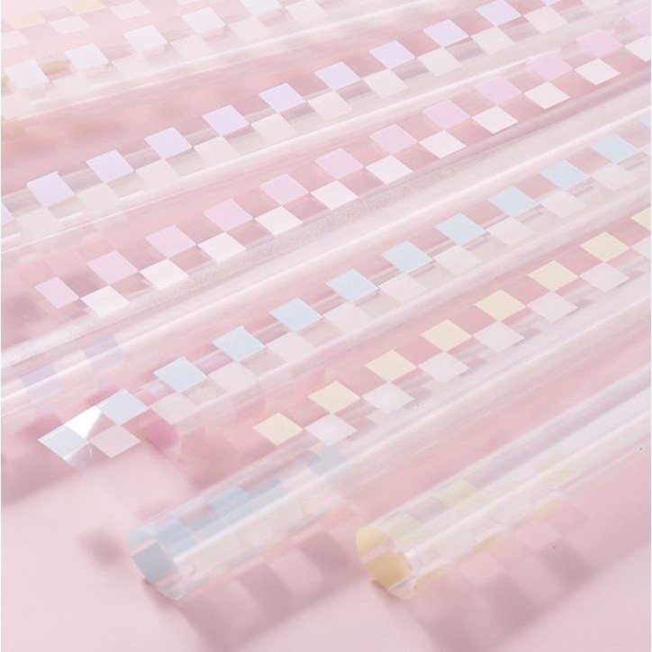 58*58cm Korean Waterproof Transparent Flower Wrapping Paper Florist Decorative DIY Gift Paper Flower Supplies(1610L) - Image 6