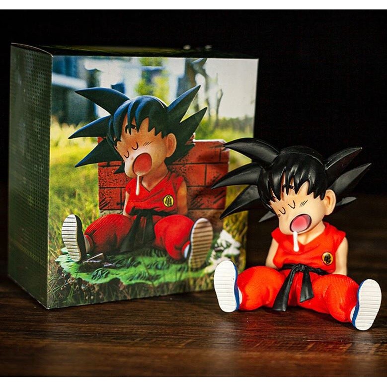 Anime Dragon Ball Z Action Figures Monkey King Son Goku Super Saiyan Sleeping PVC Model Ornaments Collection(1529L) - Image 4