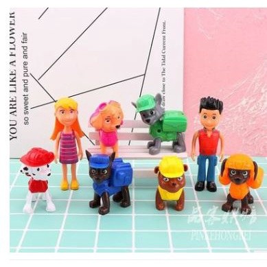 Hot Paw Patrol Toys Set Anime Figure Model Patrol Puppy Rocky Skye Zuma Rubble Marshall Kids Toys Birthday Gift(1043L) - Image 6