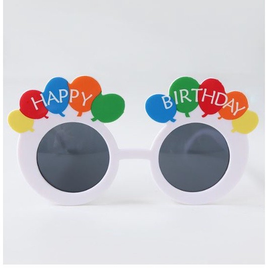 L)Funny Happy Birthday Glasses Cute Plastic Sunglasses Sun Flower Eyeglasses Adult Kids Birthday(1470L) - Image 14